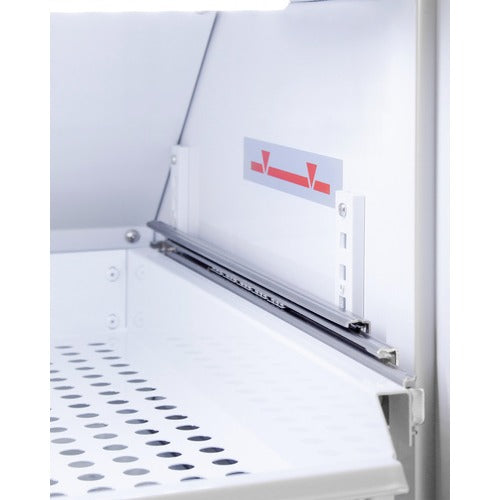 Accucold Laboratory Refrigerator, 8 Cu.Ft., Solid Door, Removable Drawers - ARS8MLDR