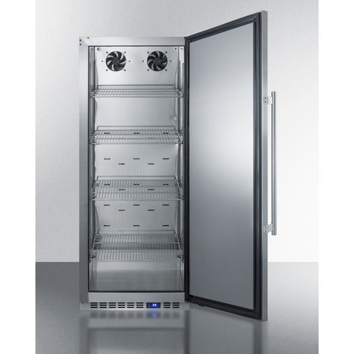 Accucold All-Refrigerator 10.1 Cu.Ft. 24"W x 58.38"H Stainless Steel - FFAR121SS