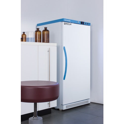 Accucold Upright Laboratory Refrigerator 8 Cu.Ft. Solid Door ARS8ML