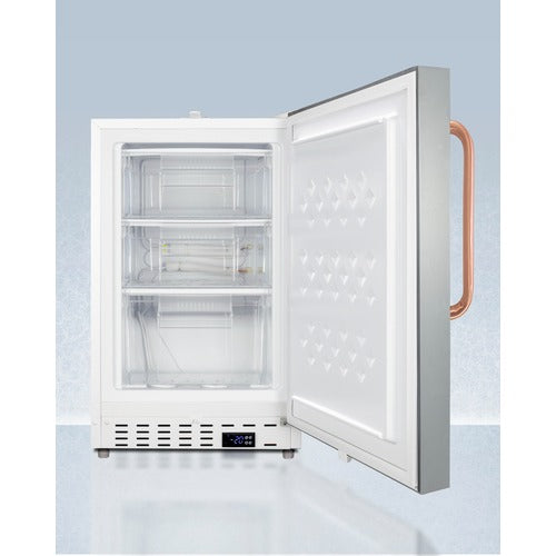 Accucold 20" Wide Built-In Vaccine All-Freezer ADA Compliant ADA305AFSSTBC