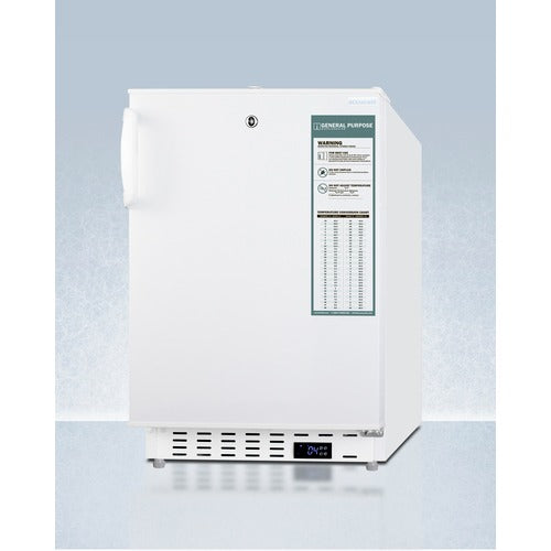 Accucold Healthcare All-Refrigerator ADA Compliant 20"W x 32"H 3.32 Cu.Ft. - ADA404REF