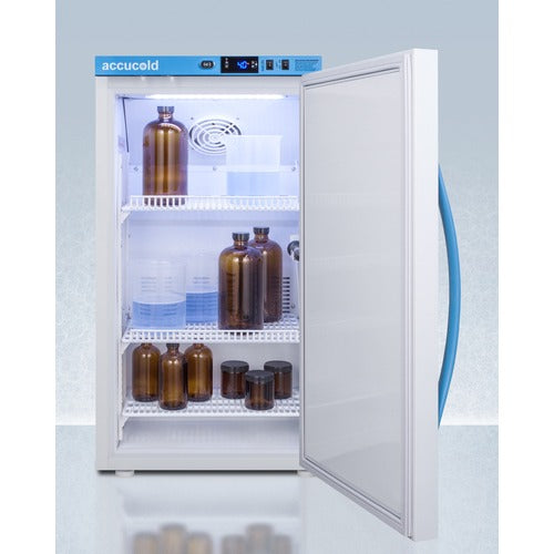 Accucold Counter Height Laboratory Refrigerator 3 Cu.Ft. Solid Door ARS3ML