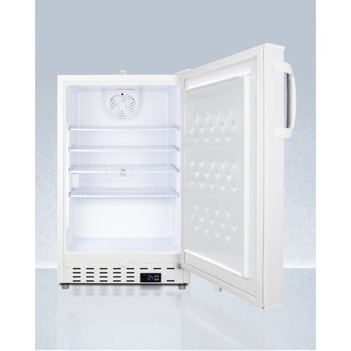 Accucold 20" Wide Built-In Healthcare All-Refrigerator ADA Compliant ADA404REFAL