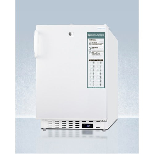 Accucold Vaccine All-Freezer ADA Compliant 20" Wide Built-In Capable ADA305AF