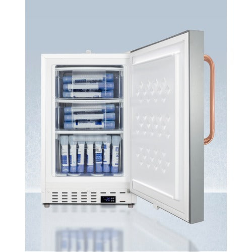 Accucold 20" Wide Built-In Vaccine All-Freezer ADA Compliant ADA305AFSSTBC