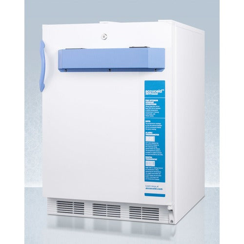 Accucold All-Freezer 3.2 Cu.Ft. 24" Wide ADA Compliant Solid Door - VT65MLBIMED2ADA