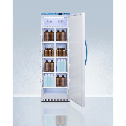 Accucold Upright Laboratory Refrigerator 15 Cu.Ft. Interior Lockers ARS15MLLOCKER