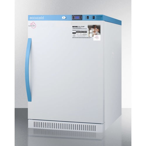 Accucold 6 Cu.Ft. Momcube Breast Milk Refrigerator ADA Height - MLRS6MCLK