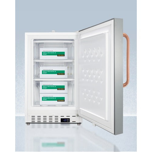 Accucold 20" Wide Built-In Vaccine All-Freezer ADA Compliant ADA305AFSSTBC