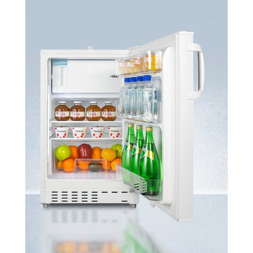 Accucold Refrigerator-Freezer ADA Compliant 20"W x 32"H 2.68 Cu.Ft.- ADA302RFZ
