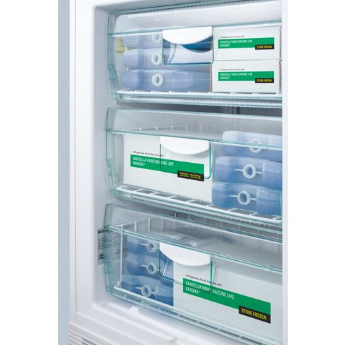 Accucold All-Freezer 3.2 Cu.Ft., 24" Wide Built-In Capable Solid Door - VT65MLBIMED2