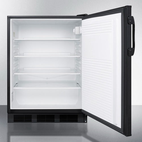 Accucold 24" Wide All-Refrigerator ADA Compliant AL752BK