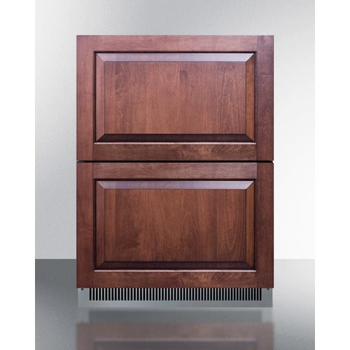 Accucold 24" Wide 2-Drawer All-Refrigerator ADA Compliant (Panels Not Included) ADRD24PNR