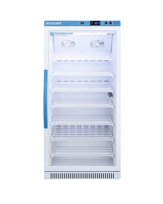 Accucold 8 Cu. Ft. Glass Door Upright Vaccine Refrigerator - ARG8PV
