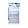Accucold Counter Height Lab Refrigerator 3 Cu.Ft. Digital Data Logger Glass Door - ARG3MLDL2B