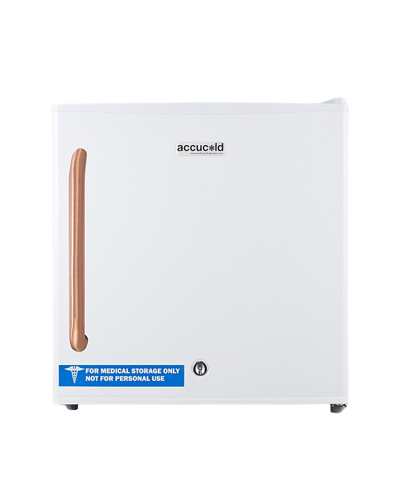 Accucold Compact All-Freezer with Antimicrobial Pure Copper Handle - FS24LTBC