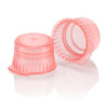 Snap cap, Translucent red, PE, for