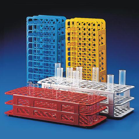 Rack, 40-place, PP, yellow
