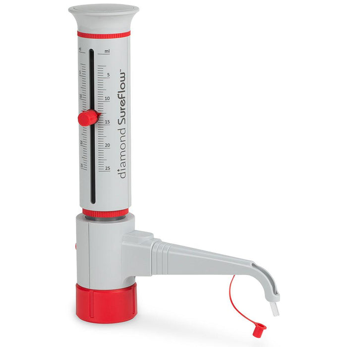 Bottle Top Dispenser, 2.5mL to 25.0mL