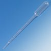 Transfer pipet, 5.0mL, 150mm, large bulb,