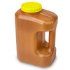 24 Hour Urine Collection Container, 3 Liter, Amber