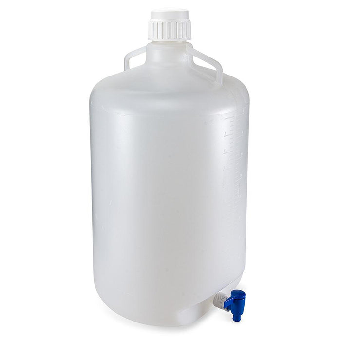 Carboy with Spigot, Autoclavable, PP, 50 Liter