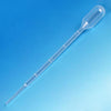 Transfer pipet, 3.0mL, 140mm, small bulb,