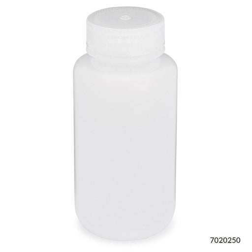 Bottle, Wide Mouth, Round, LDPE, 250mL