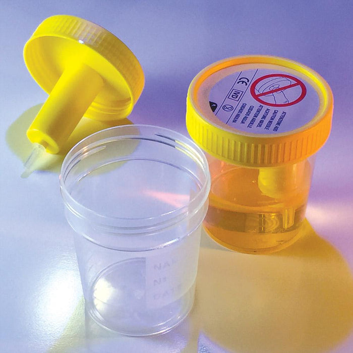 120mL collection cup, bulk sterile,