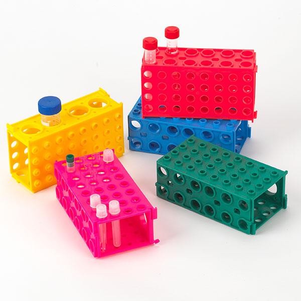 TUFFBLOK 4-Way Tube Rack, Yellow — Empire Optics