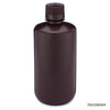 Bottle, Amber Narrow Mouth, Round, HDPE, 1000mL