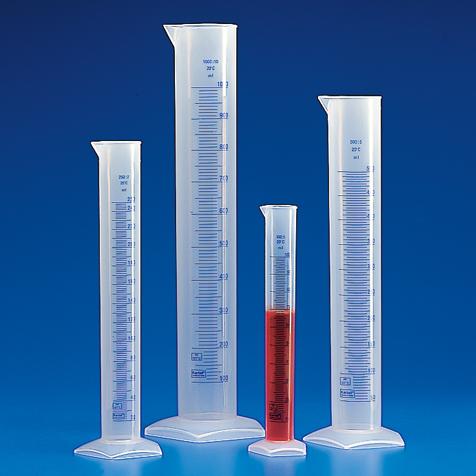 Graduated cylinder, 1000mL, PP