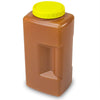 24 Hour Urine Collection Container, 2 Liter, Amber