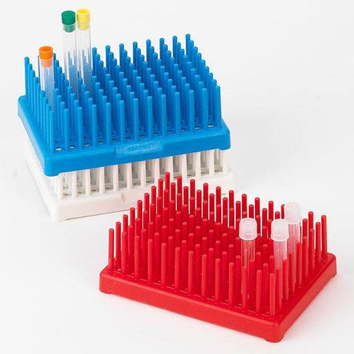 Peg Tube Rack, 17mm, 50-Place, Red