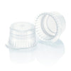 Snap cap, Translucent clear, PE, for