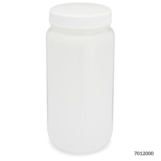 Bottle, Wide Mouth, Round, HDPE, 2000mL