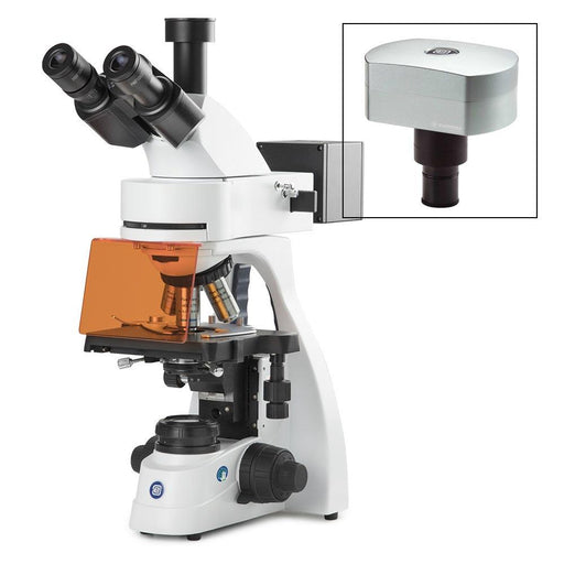 bScope trinocular microscope for LED