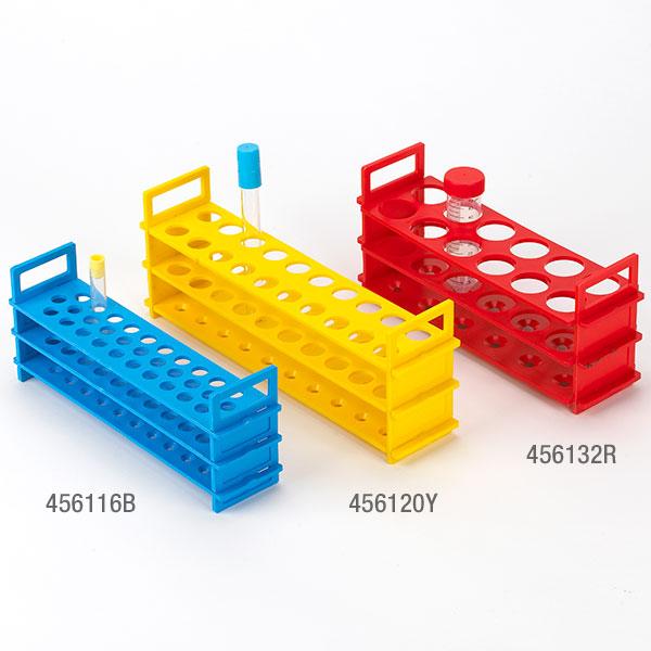 Tube Stand, 20mm, 20-Place, Yellow