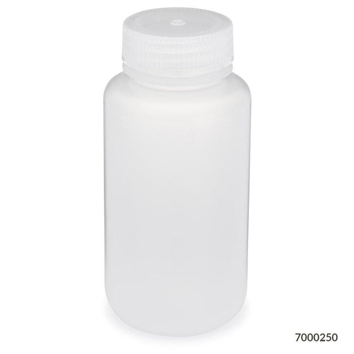 Bottle, Wide Mouth, Round, PP, 250mL