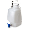 Carboy, Rectangular with Spigot, HDPE, 10 Liter