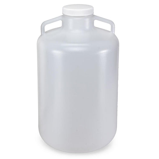 Carboy, Wide Mouth with Handles, PP, 20 Liter