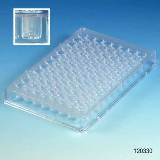 Microtitration plate, 96 well, PS