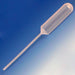 Transfer pipet, 15mL, 155mm, large bulb,