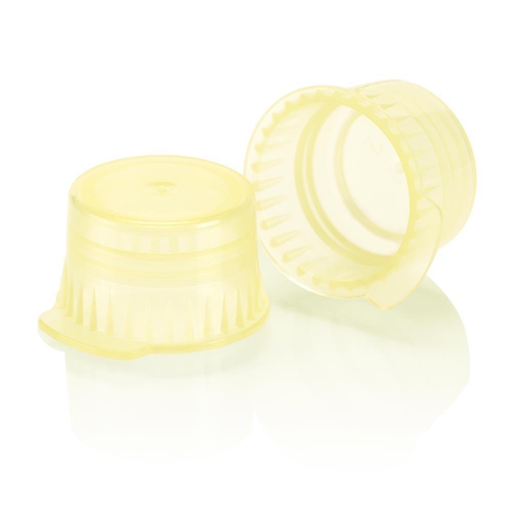Snap cap, Translucent yellow, PE, for — Empire Optics