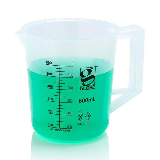 Beaker with handle, 600mL, Diamond Essentials,