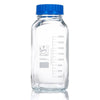 Bottle, Square Media, Wide Mouth,