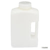 Bottle, Wide Mouth, Rectangular, HDPE, 2000mL