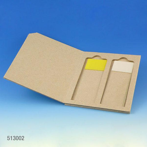 Slide mailer, cardboard