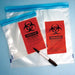 Formalin storage bag, saranex