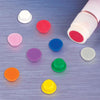 Color coding cap inserts,